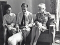 Leon MacLaren with Sheila and Dorine in New York 1972