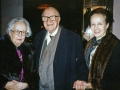 Leon MacLaren with Mrs. van Oyen and Dorine van Oyen in Holland