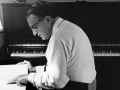Leon MacLaren composing in New York, 1972